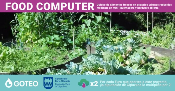 Foodcomputer en varios eventos, toma nota ...