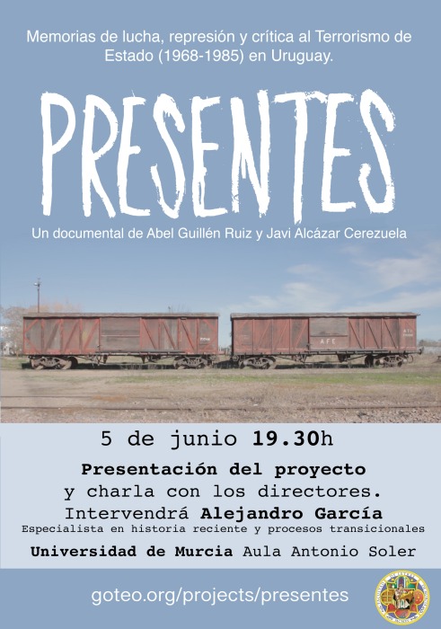 Presentación en la Universidad de Murcia