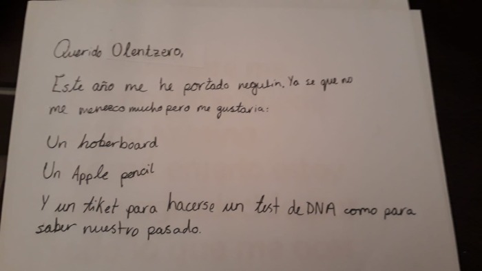 Razones para hacer un test de ADN...de una niña de 11 años!