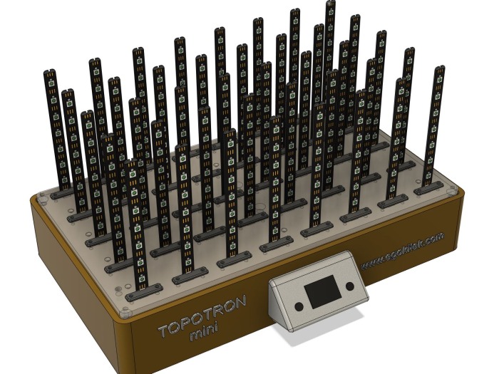 Topotron mini ya está en marcha ...